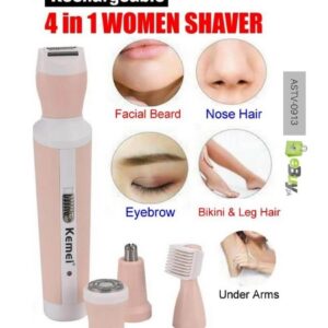 Kemei 4in1 Rechargeable Hair Remover Shaver KM-3024